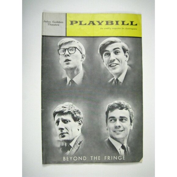 Beyond the Fringe Playbill 1963 Golden Theatre Dudley Moore Peter Cook Bennett - Picture 1 of 6